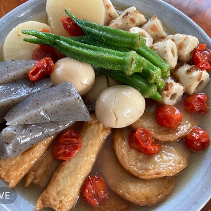 野菜煮物!おでん